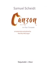 Canzon Trumpet Quartet cover